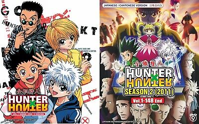 Hunter X Hunter Complete Full Set (Season 1 & Season 2 + 2 Movie + Special  Ova)