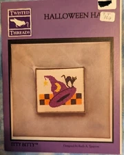 Twisted Threads "Halloween Hat" Cross Stitch PATTERN Only