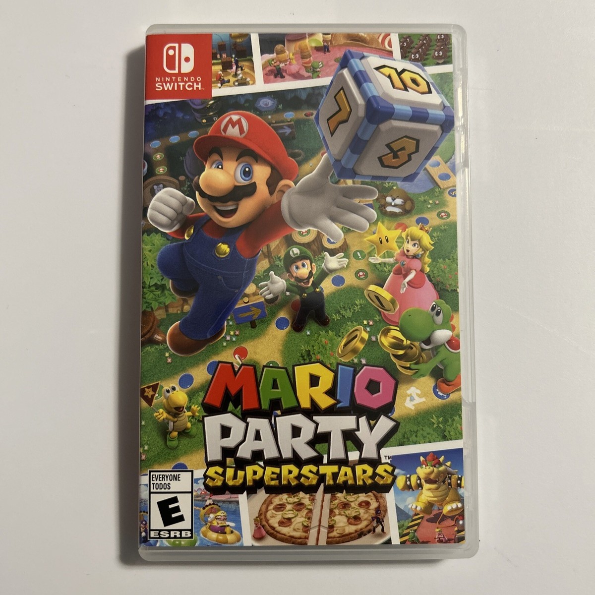 Authentic Case ONLY (NO GAME) Mario Party Superstars Nintendo 