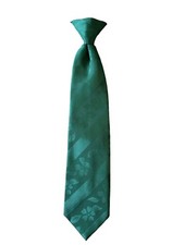 VTG Wemlon By Wembley Green Clip On Tie For Casual Or Business Suits