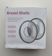 Breast Shells Milk Saver for Breastfeeding, 2-Pk BPA Free Breast Shield Cups