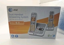 AT&T EL52210 2-handset DECT 6.0 Cordless Phone Answering System NEW SEALED