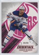 2024-25 Upper Deck Credentials Pink 99/99 Connor McDavid #97 08gm