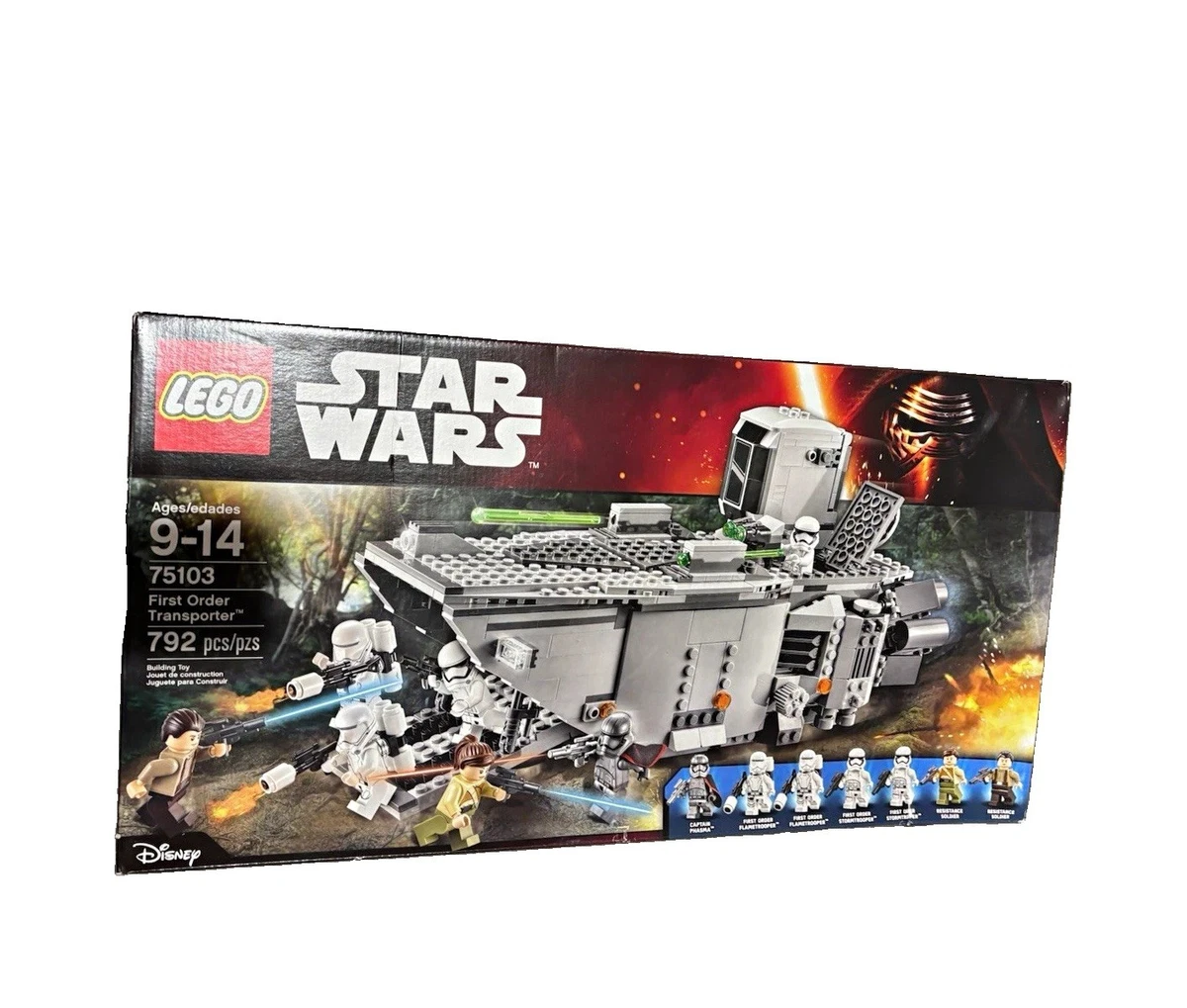 25+ First Order Transporter LEGO (R) Complete Sets & Packs for
