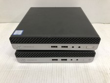 Lot of 2 - HP ProDesk 400 G3 Mini Intel Core i5-7500T 2.70GHz - NO HDD/OS/RAM
