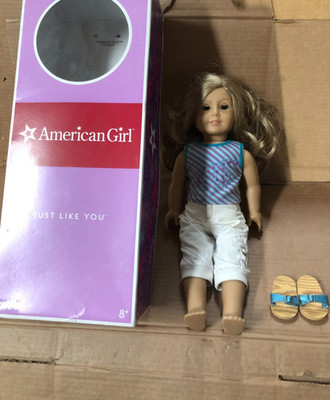 American Girl Doll 2007 Just Like You Blond Brown Eyes Hair Mint #24