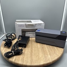 Rollo X1038 Label Printer Direct Thermal High Speed Printer w/Power Cord Tested