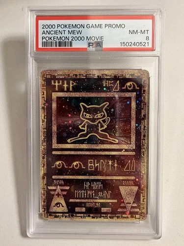 PSA 8 Ancient Mew Holo 2000 Pokemon Movie Promo NM-MT VINTAGE WOTC