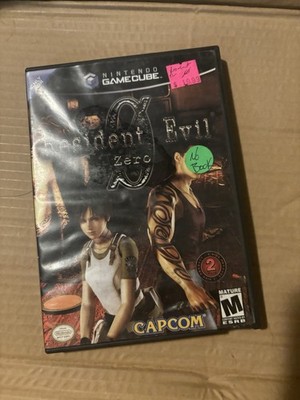 Resident Evil Zero 2002 Nintendo GameCube NOT TESTED Horror Game 2 Discs Virus
