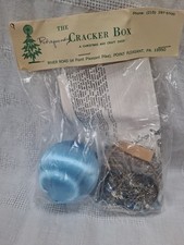 Vintage Cracker Box Rhapsody in Blue Ornament Kit Musical Theme Sealed NOS
