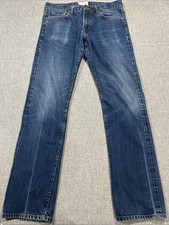 Vintage Spurr Selvedge Jeans Men’s 33x33 Blue Denim Made In USA Straight Western
