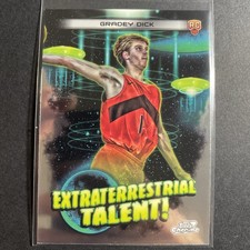 2023-24 Topps Cosmic Chrome Extraterrestrial Talent #ET-23 Gradey Dick Rookie