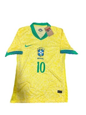 🇧🇷 Neymar Jr.Autographed Brazil National Team Jersey Iconic #10+