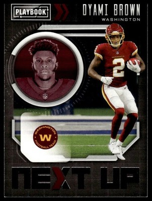 2021 Panini Playbook #NXT-DBR Dyami Brown Next Up