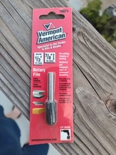  Vermont American-Rotary File 1/2" x 7/8" -16671 (14G1-032)