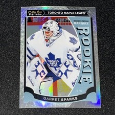 GARRET SPARKS Rookie   #d/199 WHITE ICE 2015-16 OPC Platinum #M7 Free Comb Ship