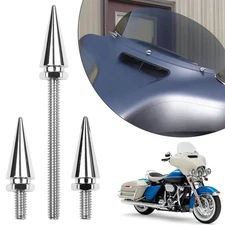 Aluminum Alloy Windshield Spikes Bolts For Harley Street Freewheeler 2014-2024