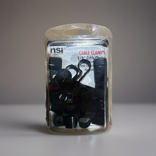 🔴(QTY 45 PC) NSI NC-375B-15R Cable Clamps 3/8”‼️ | eBay
