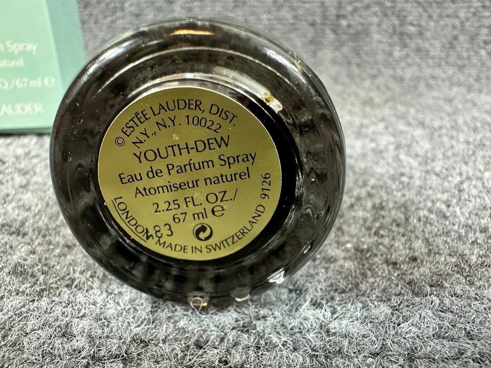Eau de Parfum Spray Vintage Estée Lauder Youth-Dew 2,25 fl oz / 67 ml con caja Foto 4 de 4