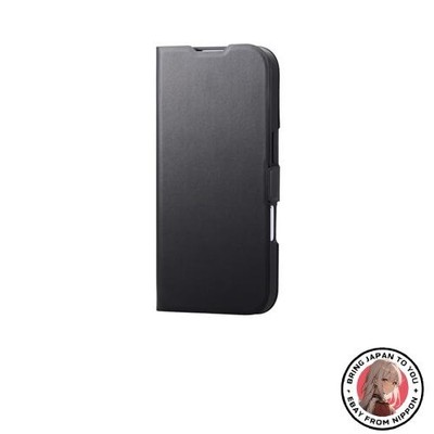 Neu ELECOM iPhone 17 Hülle Cover Notebook Typ Dünn Leicht Weich Leder TPU