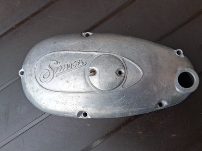 ALTER ORIGINALER SIMSON MOTORSEITENDECKEL FÜR SCHWALBE UND MEHR  AUS DDR ZEITEN