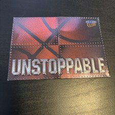 MICHAEL JORDAN RARE 1998 Fleer Ultra Unstoppable INSERT #1 Bulls Basketball (f7)