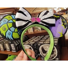 Disney Park Headband Nightmare Before Christmas Oogie Boogie Bash Minnie Ears