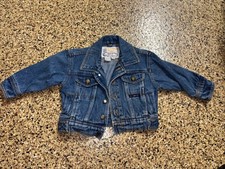 London Fog Vintage 90s Denim Jacket Toddler Size 24 Months 100 Cotton I2