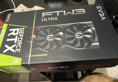 EVGA NVIDIA GeForce RTX 3060 Ti FTW3 Ultra Graphics Card RGB Lighting