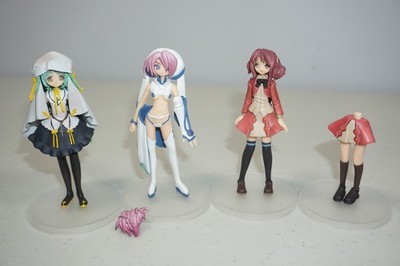 Peace@Pieces Lot of 3 Trading Figures Akizuki Nagi Anzu Takanashi Homare Exhaust