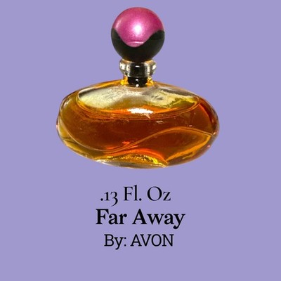 VTG Far Away Parfum by Avon .13 oz/4ml MINI