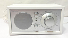 Tivoli Audio Model One Henry Kloss Design White - AM FM Aux Radio Tested Works