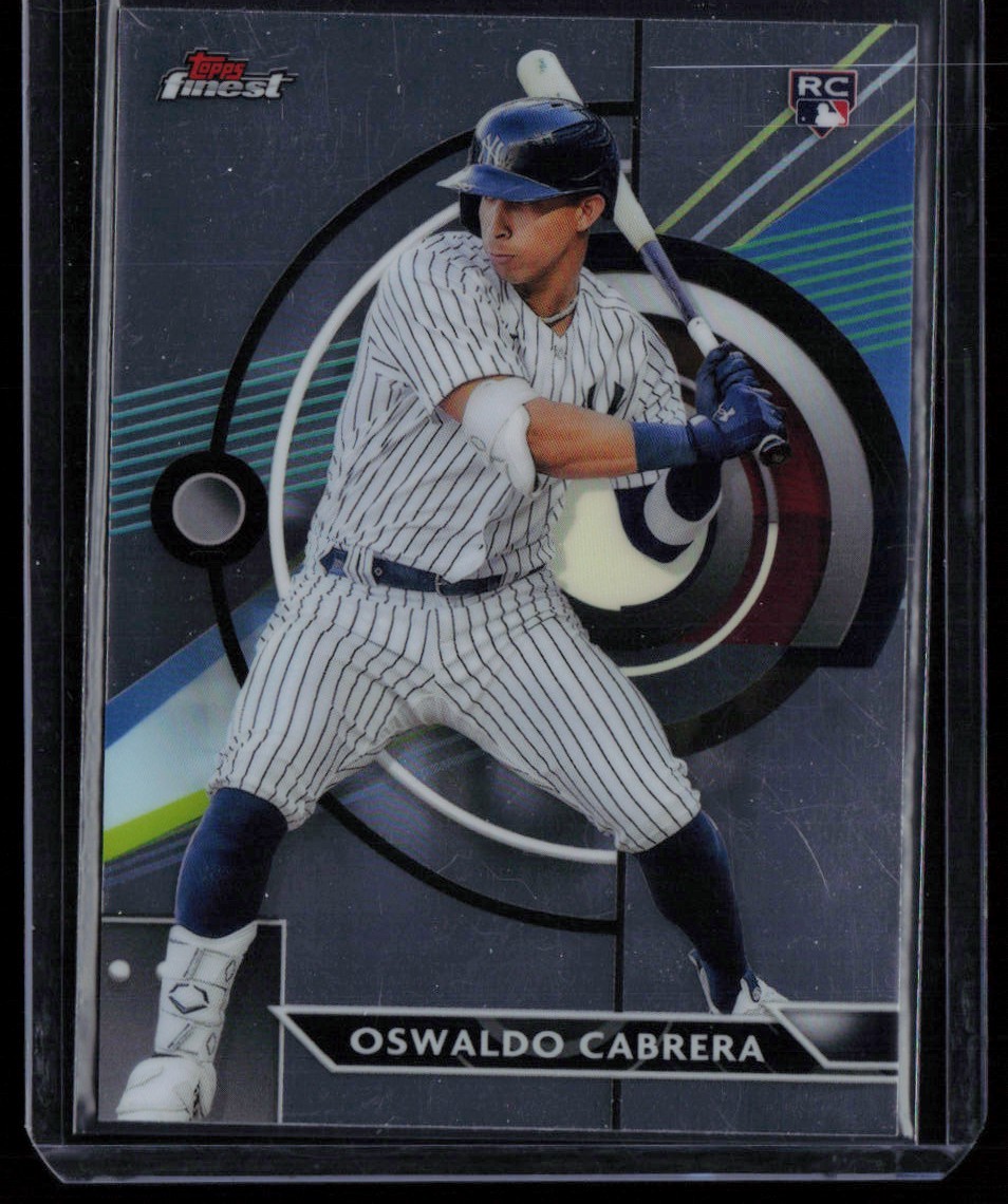 2023 TOPPS FINEST OSWALDO CABRERA RC NEW YORK YANKEES #41
