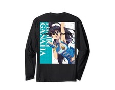 Idolmaster Platinum Stars Hibiki Ganaha Back Print Long Sleeve T-Shirt