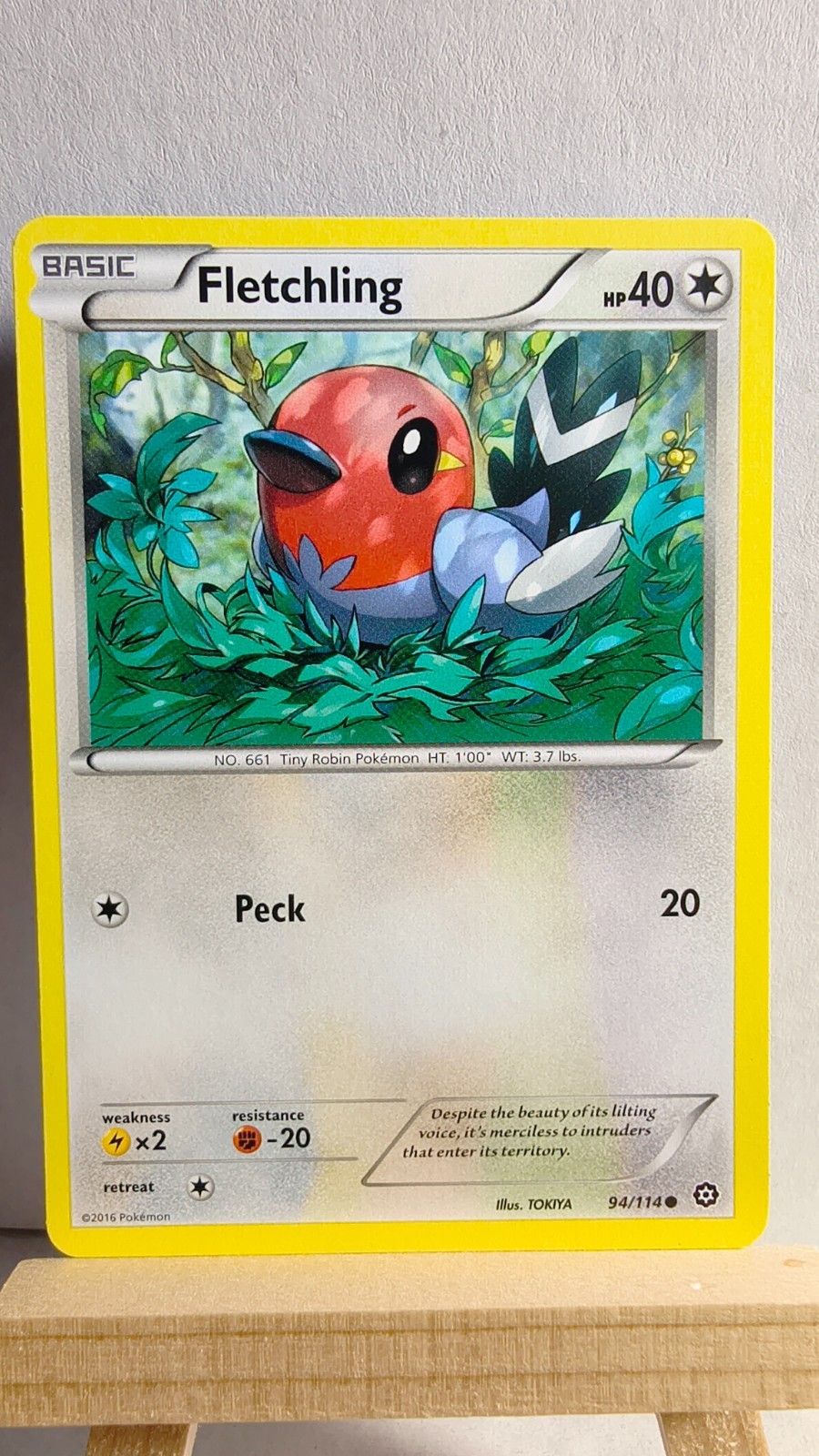 Fletchling [LP] - Pokemon TCG Steam Siege 94/114 [Common]