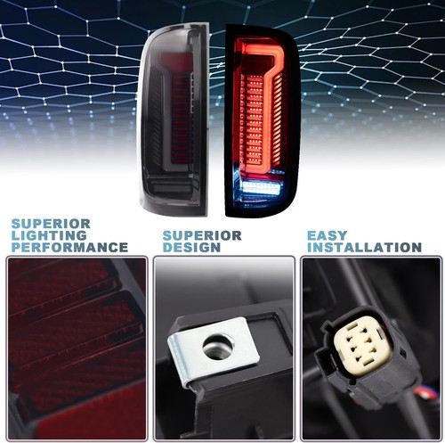 Par de luces traseras LED compatibles con Chevy Chevrolet Colorado Smoke 2015-2022 - Imagen 8 de 9