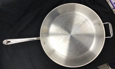 All Clad Cookware Commercial Grade 14 inch Skillet - Stainless