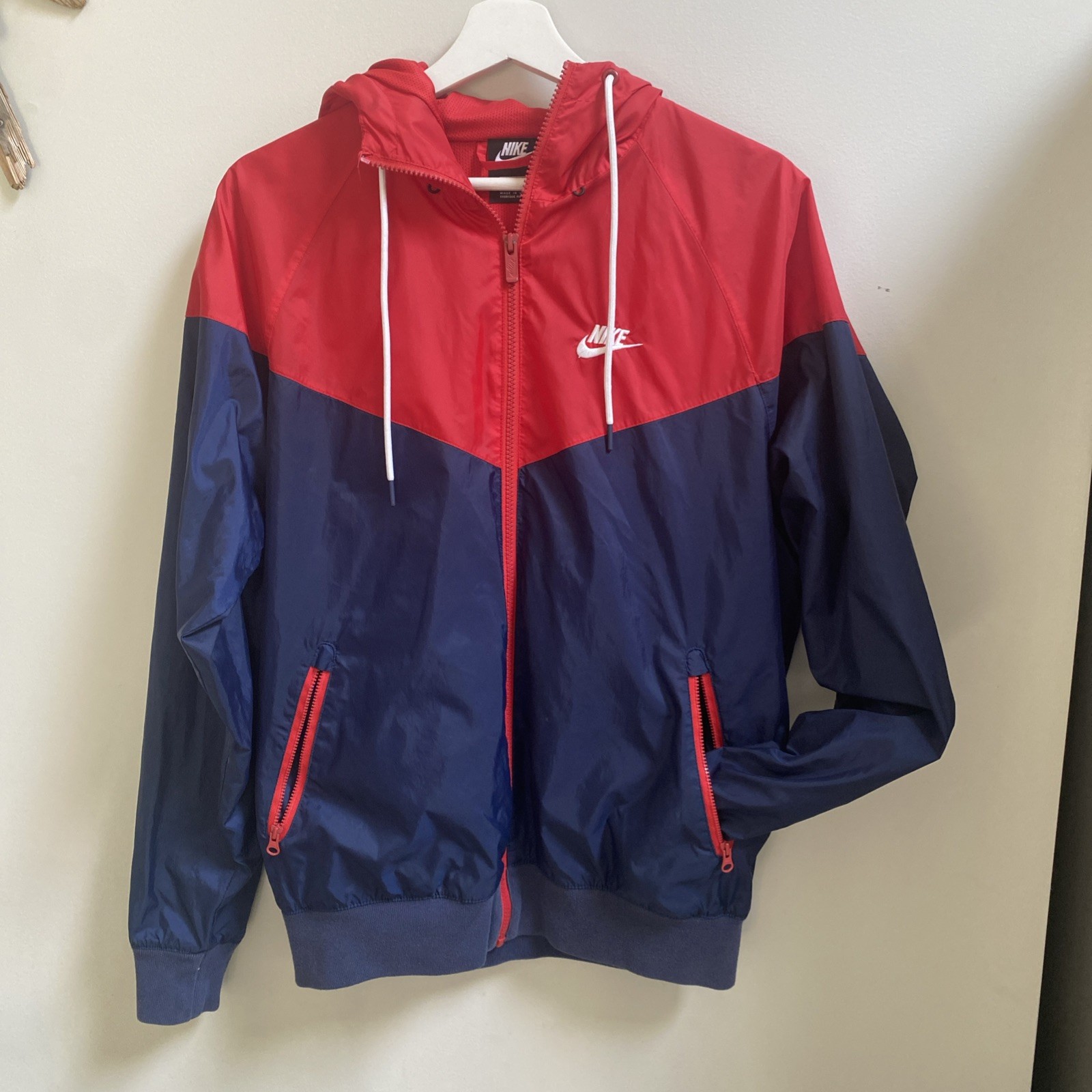 SACAI X NIKE Giacca bomber Nike con zip piccola