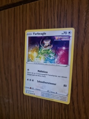 Farbeagle 209/264 Fusions Angriff Pokemon Karte Deutsch Pokémon Karte Kp 70 