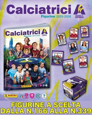 PANINI FOOTBALLERS 2025 2026 25 26 FIGURINES STICKERS OF YOUR CHOICE N.166 - N.339