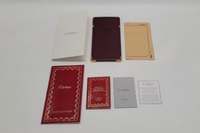 BRAND NEW CARTIER BORDEAUX EYEGLASSES LEATHER CASE