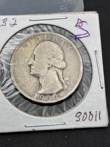 1932 S Washington Quarter - VG -  $1.99 Shipping