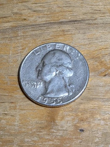 1955-P Washington Silver Quarter CH-BU 18