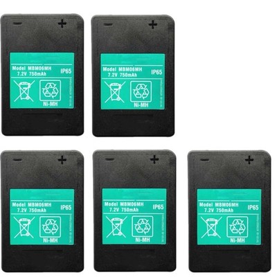 5PCS MBM06MH NIMH Battery for AUTEC MBM06MH Remote Control Battery IP65 battery