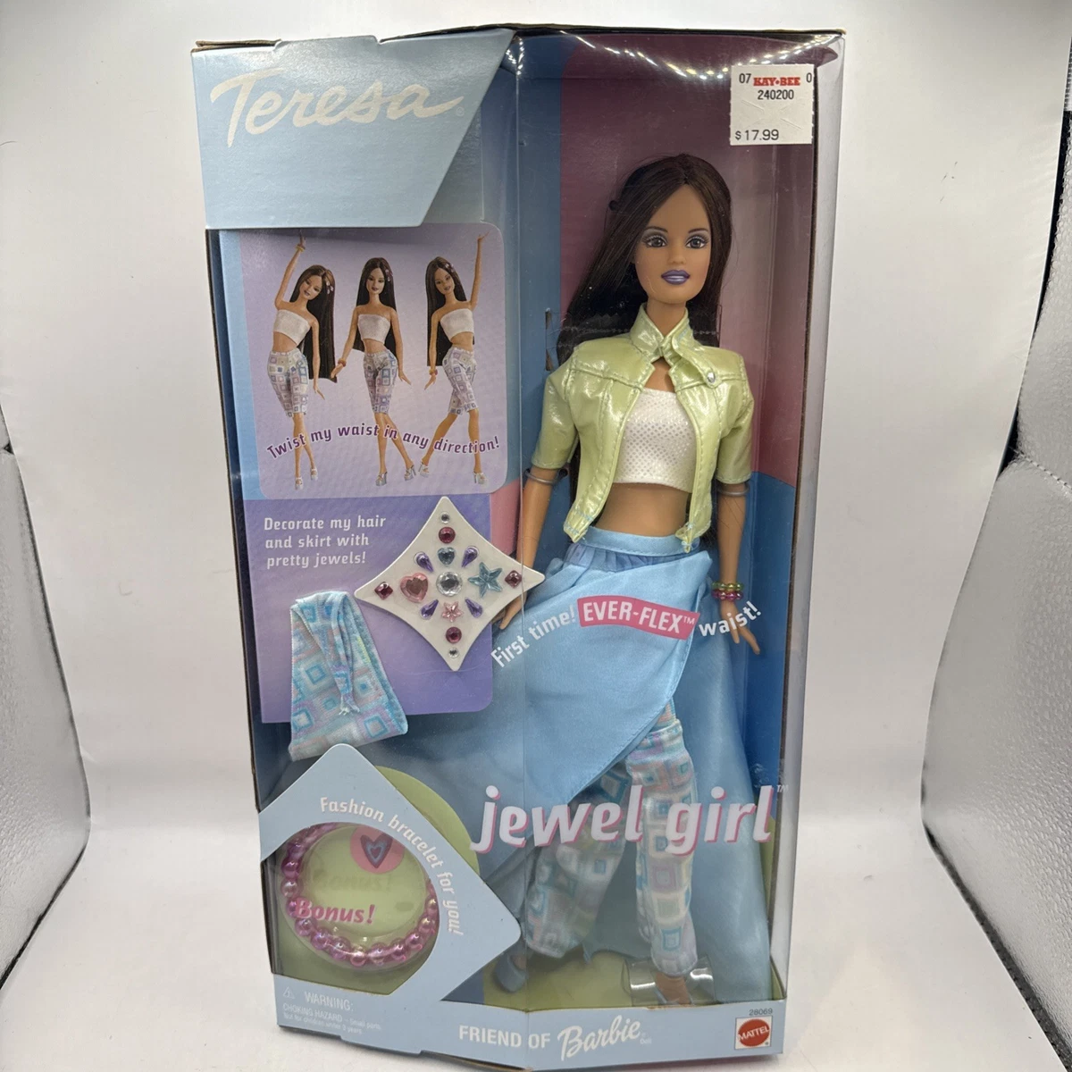 Mattel Barbie Dolls & Doll Playsets 2000 Year Manufactured Pink