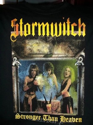 New Stormwitch Stronger Than Heaven Black S to 5XL Concert Shirt VK429