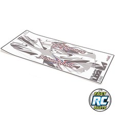 SCHU8307 Schumacher Racing Chassis Skin with Holes - LD2
