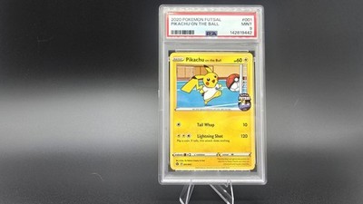 Pikachu on the Ball - (Pokemon Futsal) 001/005 Miscellaneous Cards