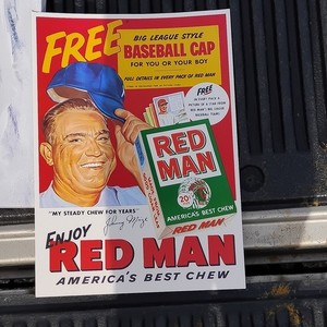 Red Man Sign | eBay