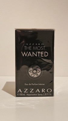 New  The Most Wanted AzzaroEau de Parfum Intense Spray Regular Size -3.38 fl oz